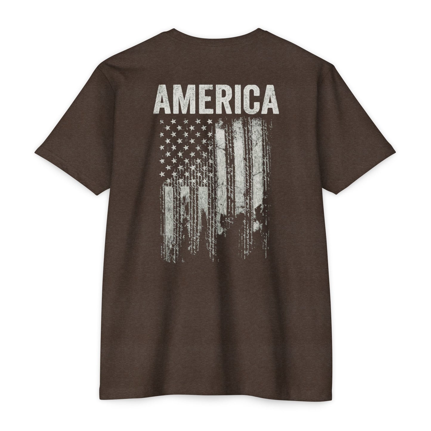 America Flag - CVC T-shirt