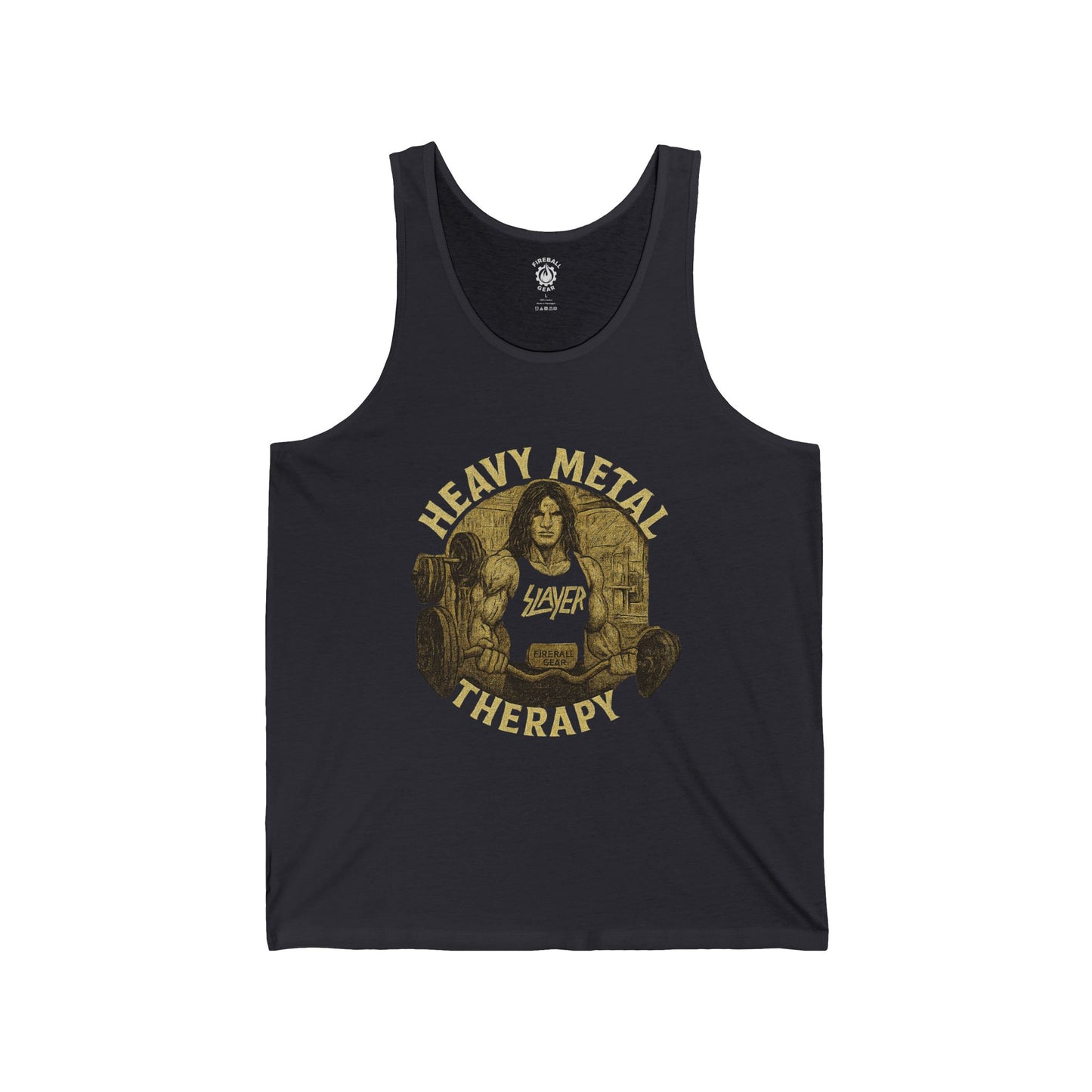 Heavy Metal Therapy - Unisex Jersey Tank Top