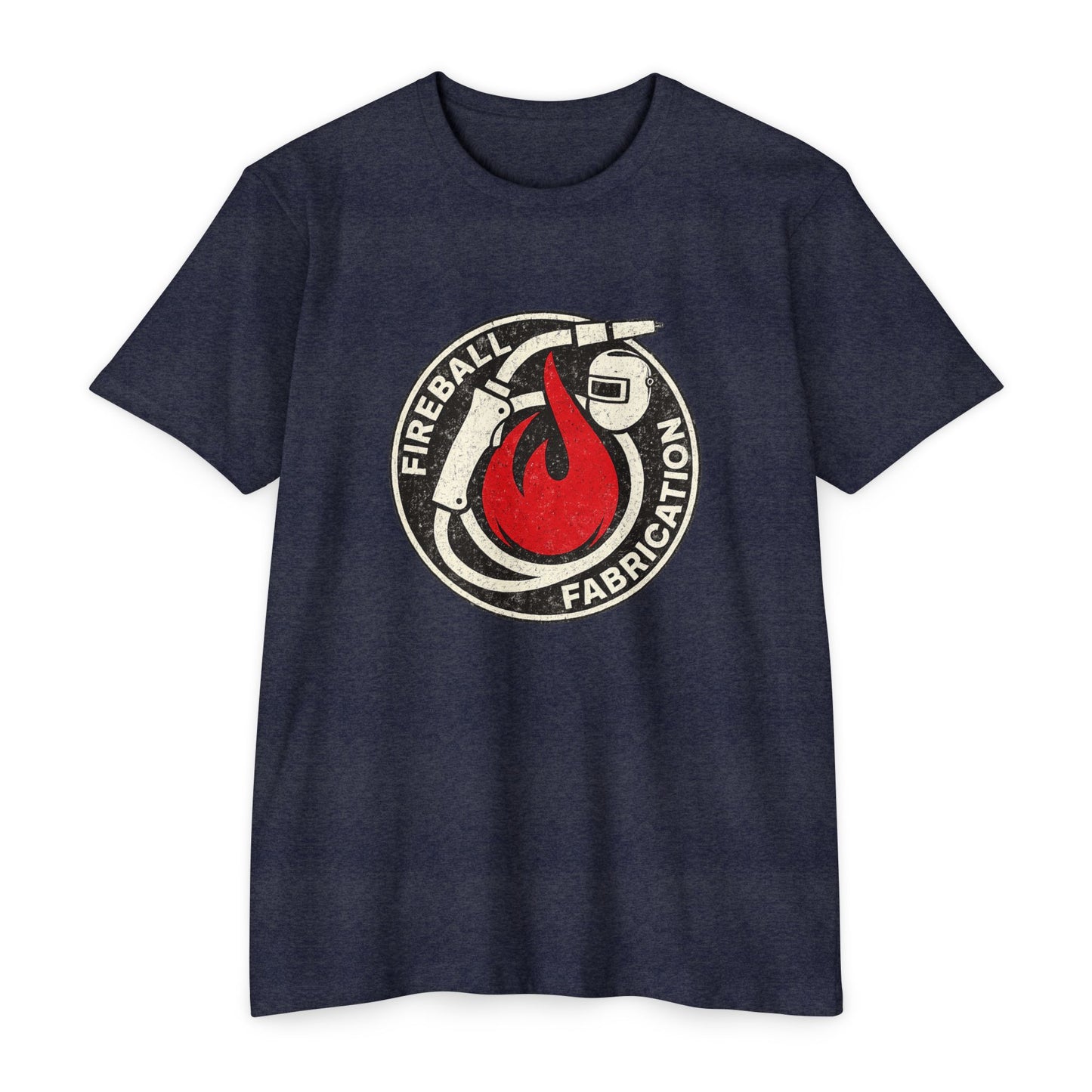 Camiseta Fireball Fabrication v3.0 - Desgastada - CVC