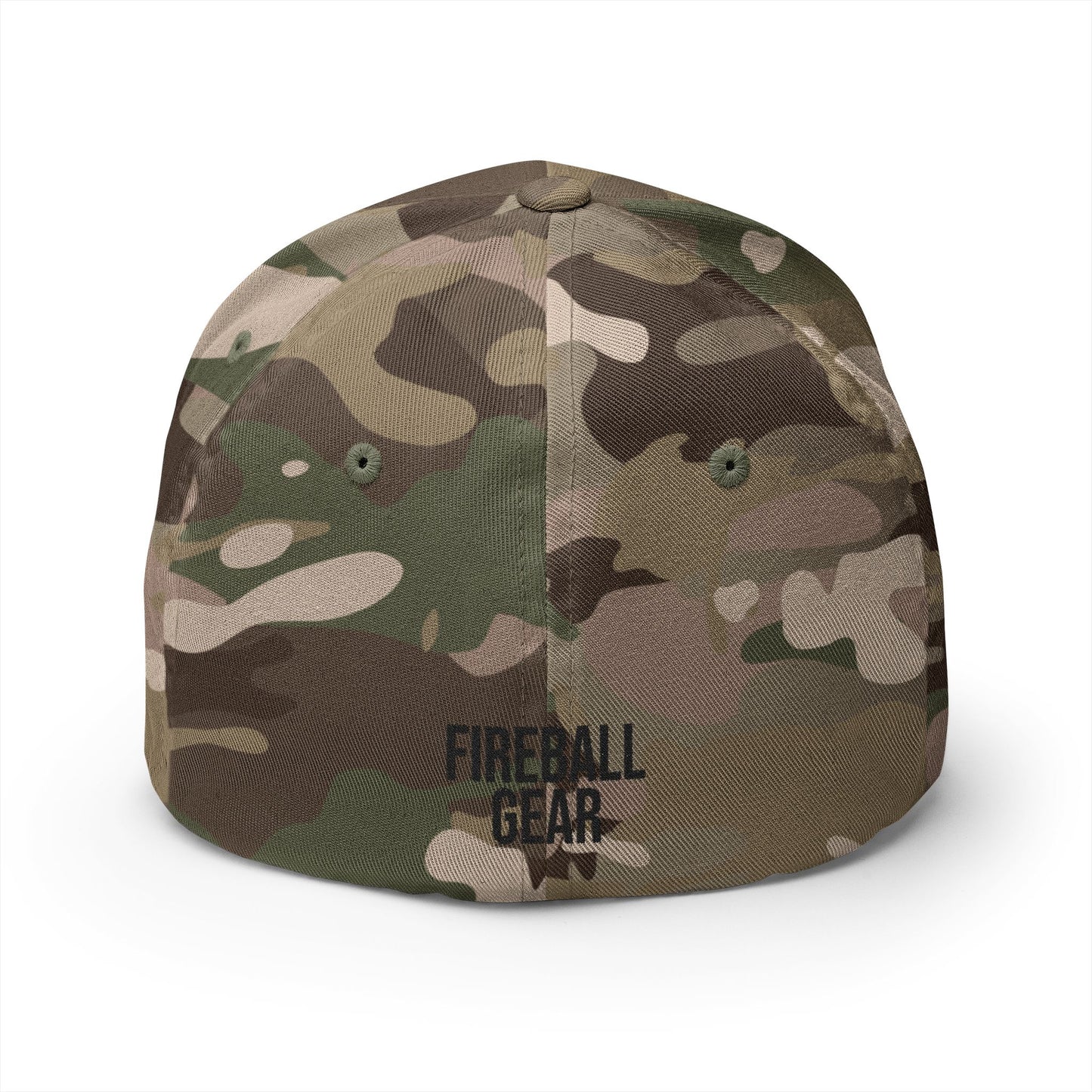 Gorra de béisbol bordada FlexFit Fireball 3D - Colores claros