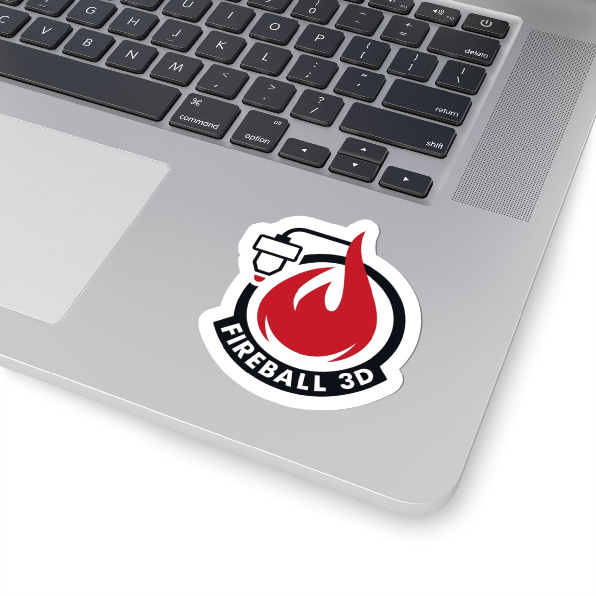 Fireball 3D v4.1 - Pegatina del logotipo