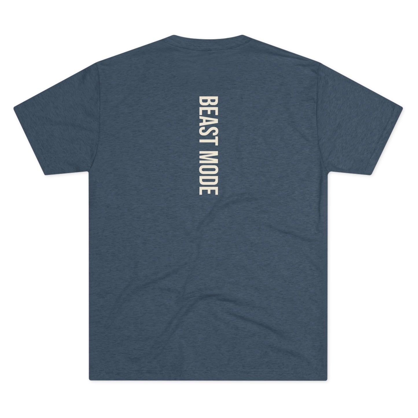 Serie Modo Bestia - Entrena como una bestia, asciende como un rey - Camiseta unisex de mezcla triple