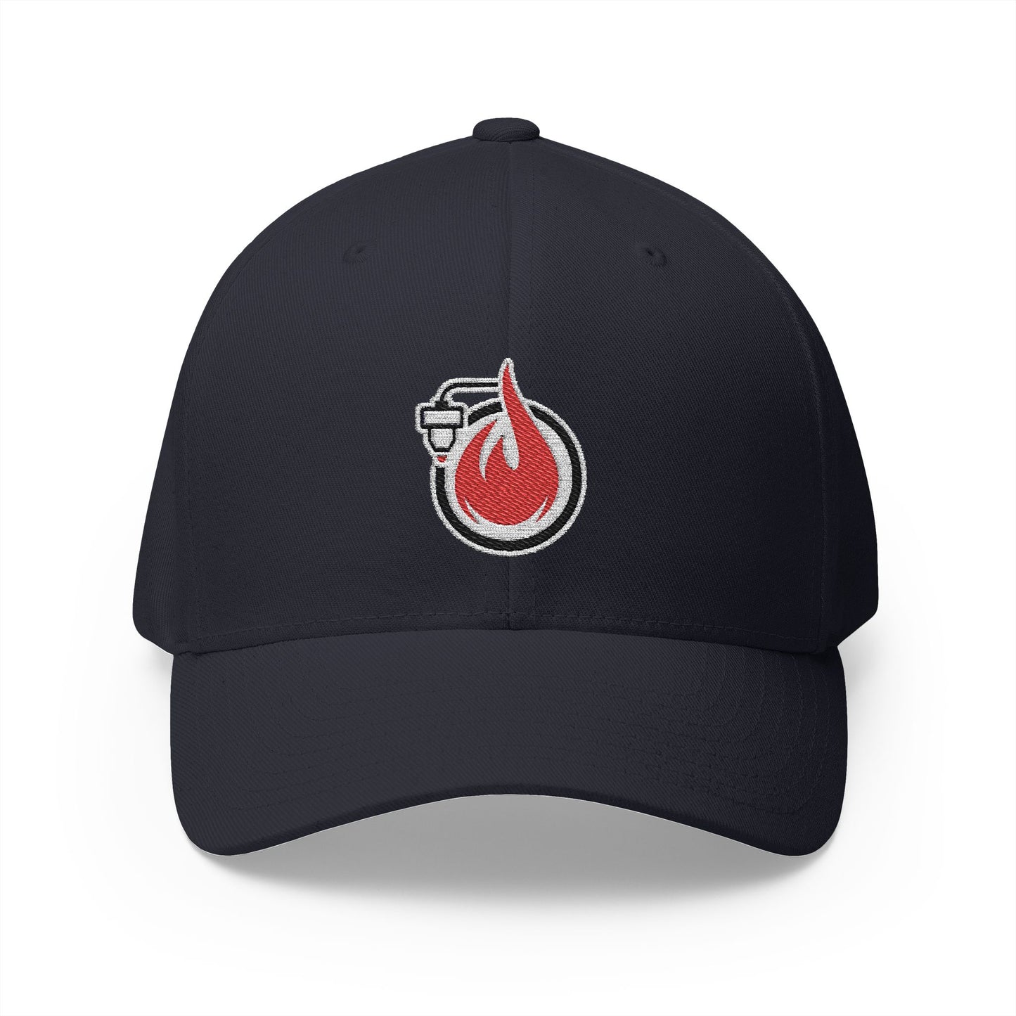Gorra de béisbol bordada FlexFit Fireball 3D v4.1