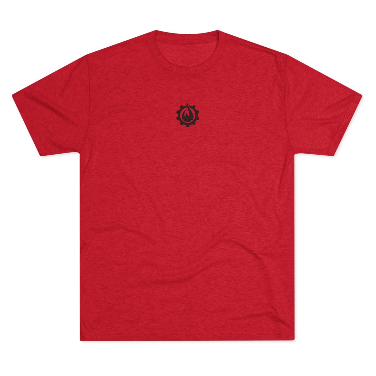 Fireball Gear - Flamme & Ausrüstung zentriert - Schwarz - Unisex Triblend T-Shirt