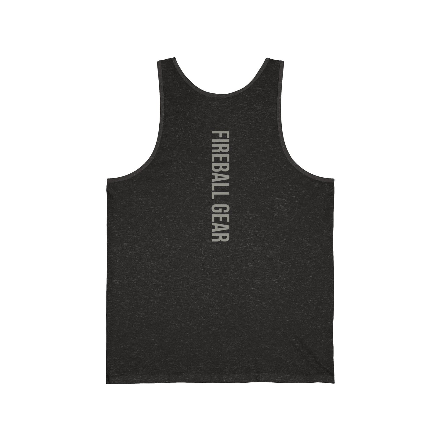 Fireball Gear Tank - Minimalistic Unisex Jersey Tank Top