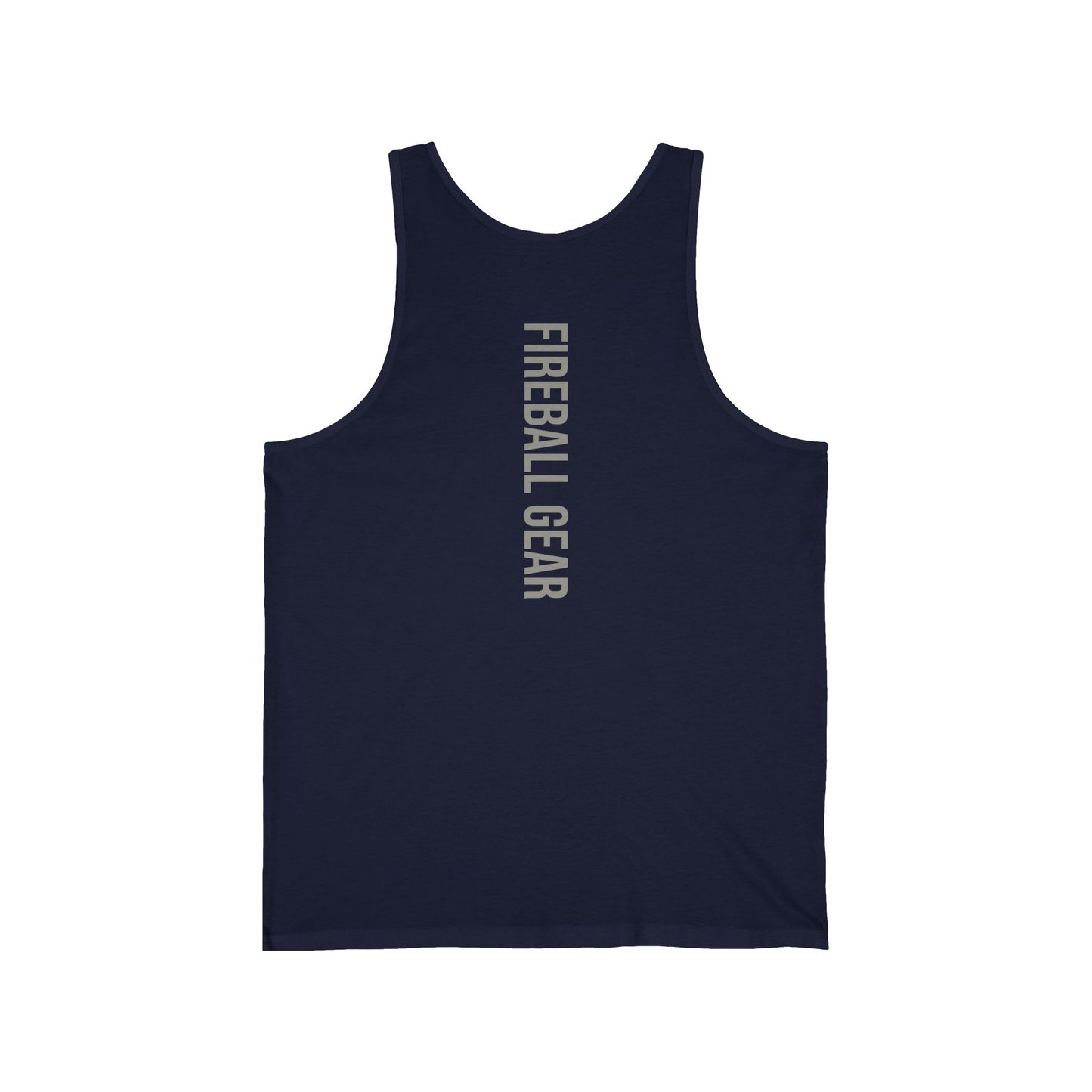 Fireball Gear Tank - Minimalistic Unisex Jersey Tank Top