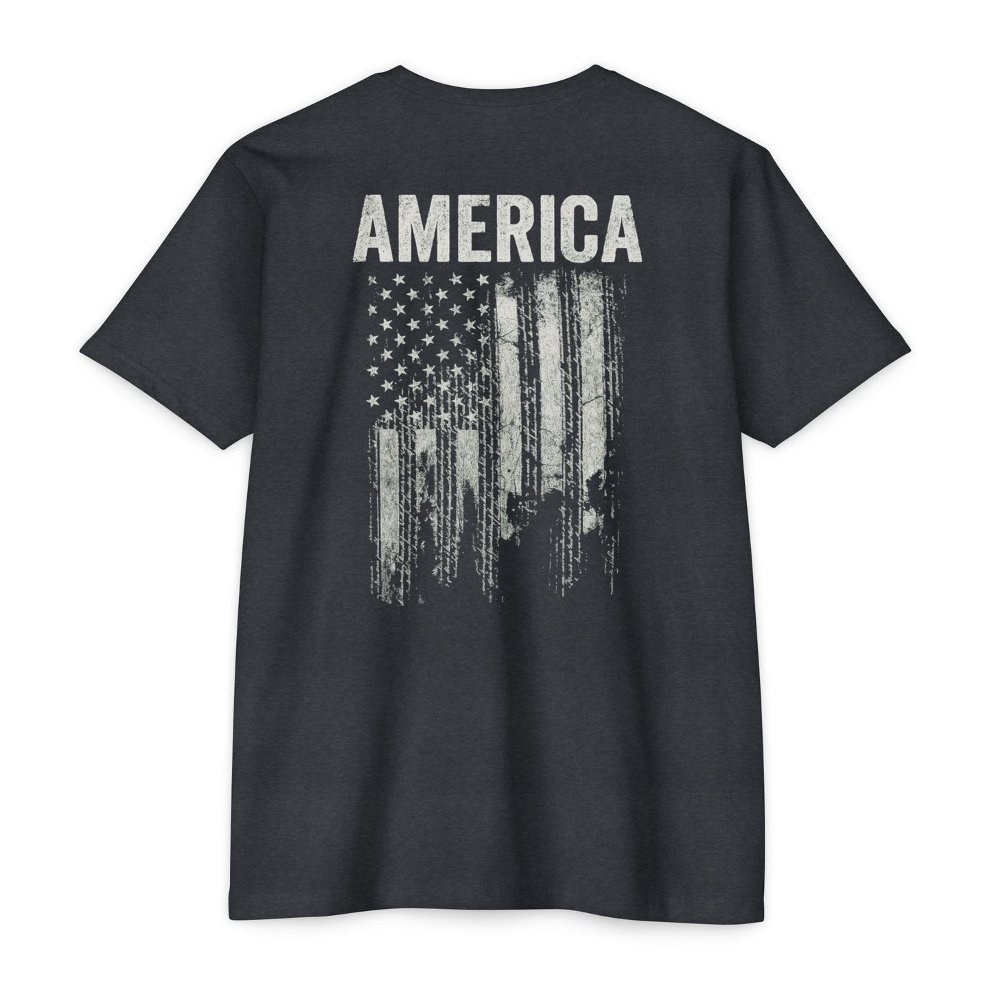 America Flag - CVC T-shirt
