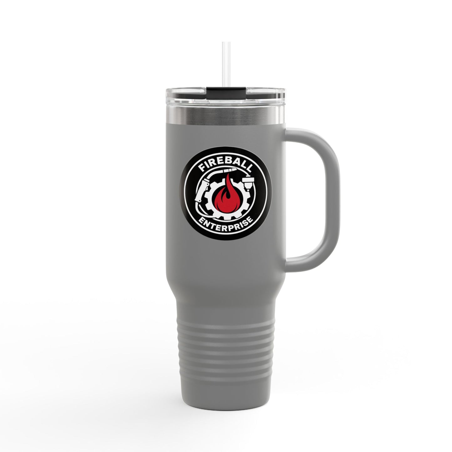 Fireball Enterprise Isolierter Reisebecher | 40oz