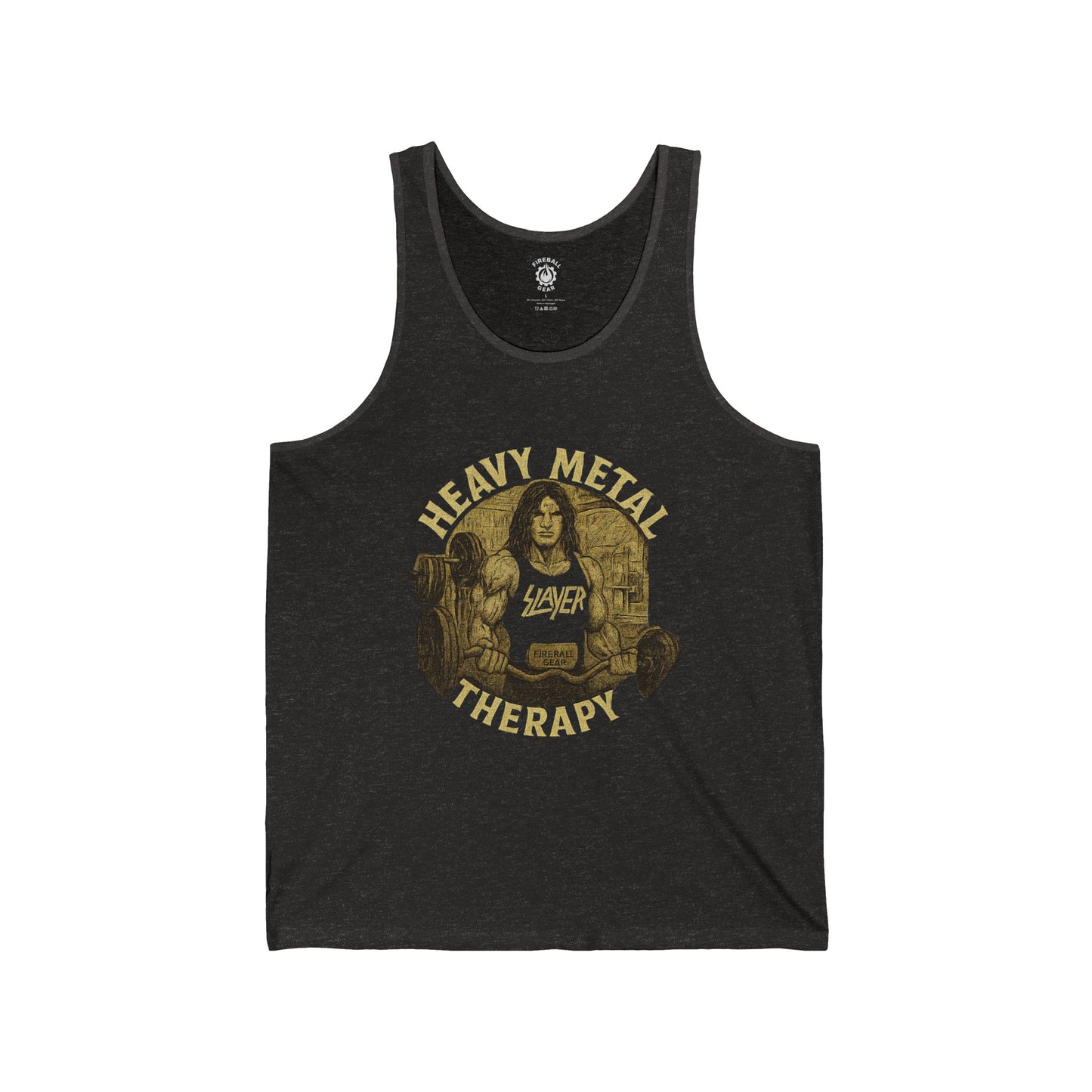 Heavy Metal Therapy - Unisex Jersey Tank Top