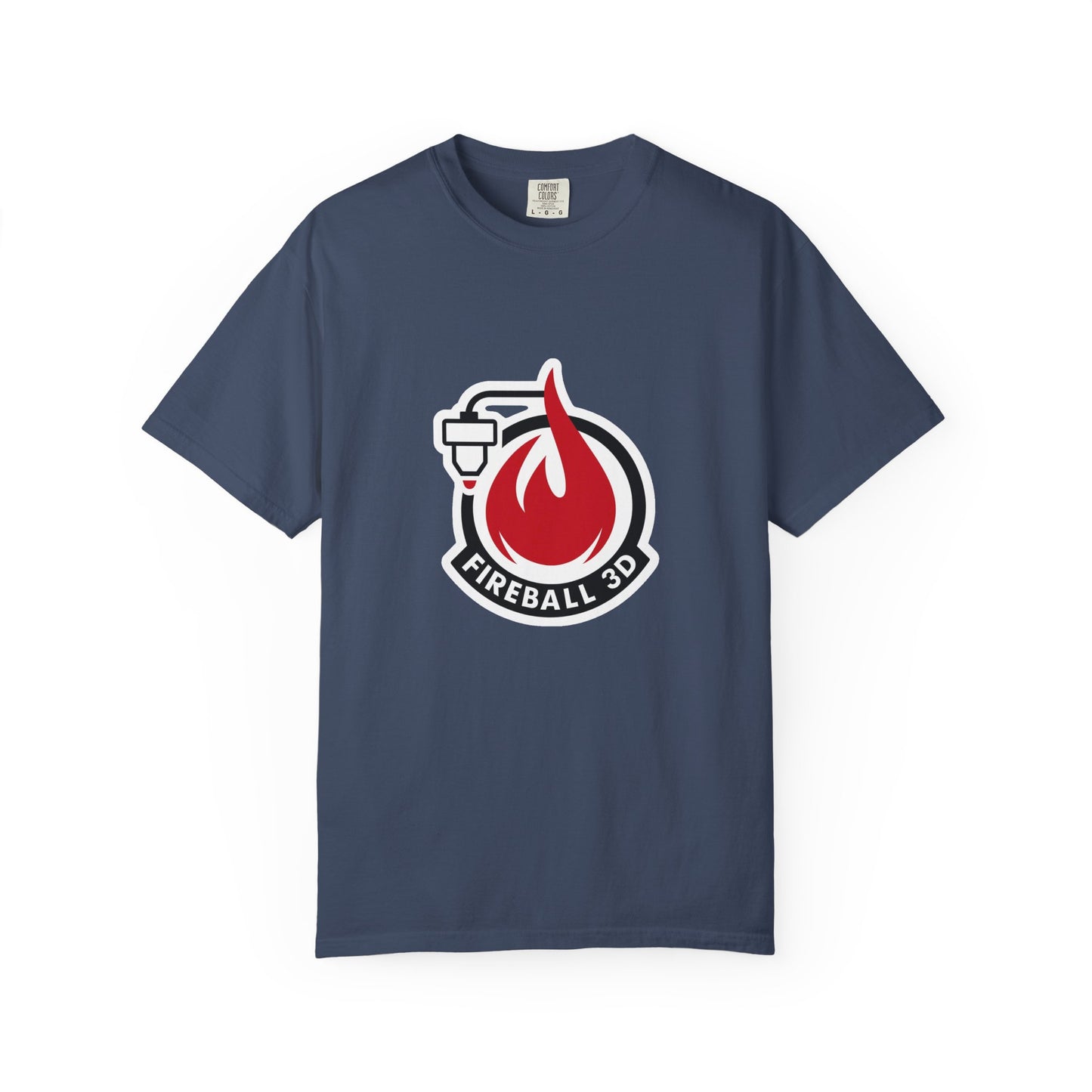 Fireball 3D v4.1 Outlined - T-shirt