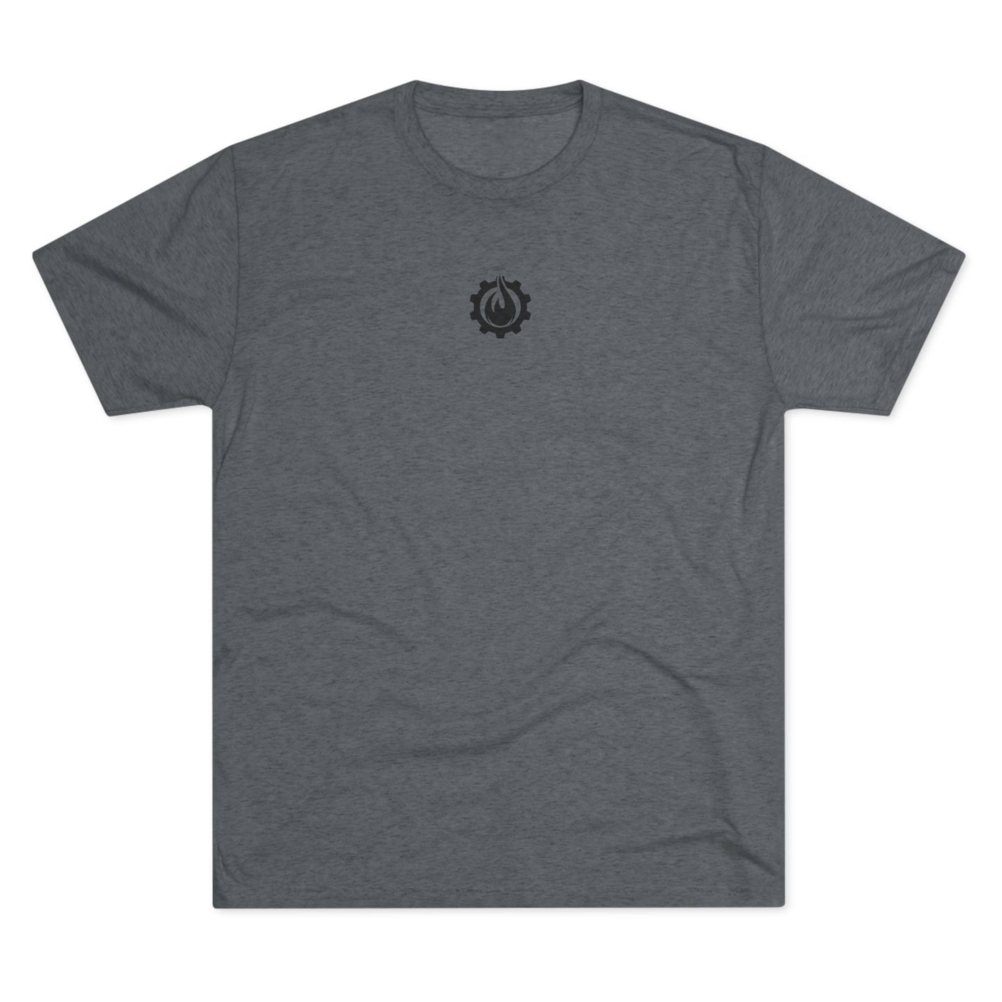 Fireball Gear - Flamme & Ausrüstung zentriert - Schwarz - Unisex Triblend T-Shirt