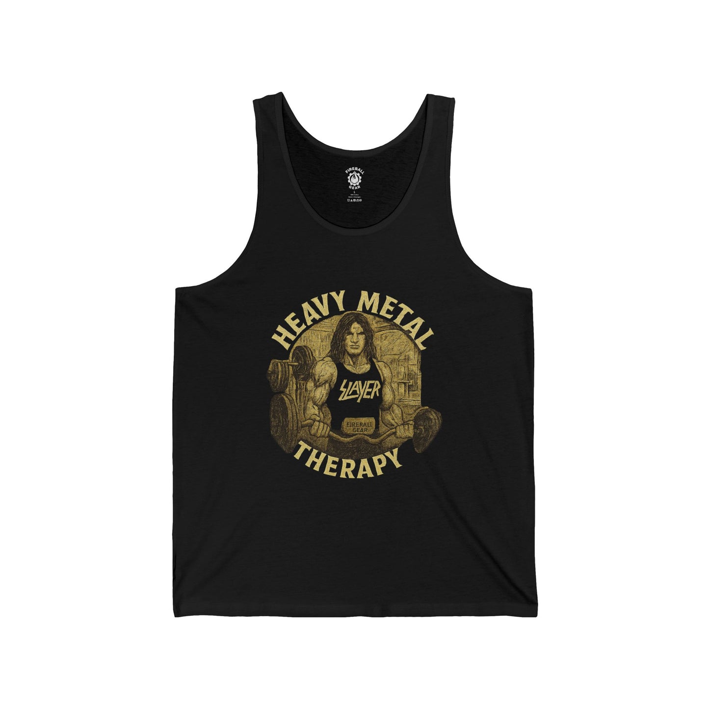 Heavy Metal Therapy - Unisex Jersey Tank Top