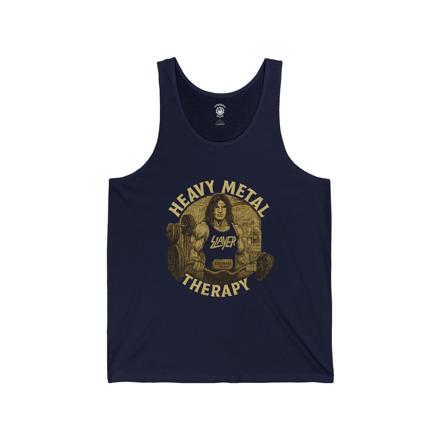 Heavy Metal Therapy - Unisex Jersey Tank Top