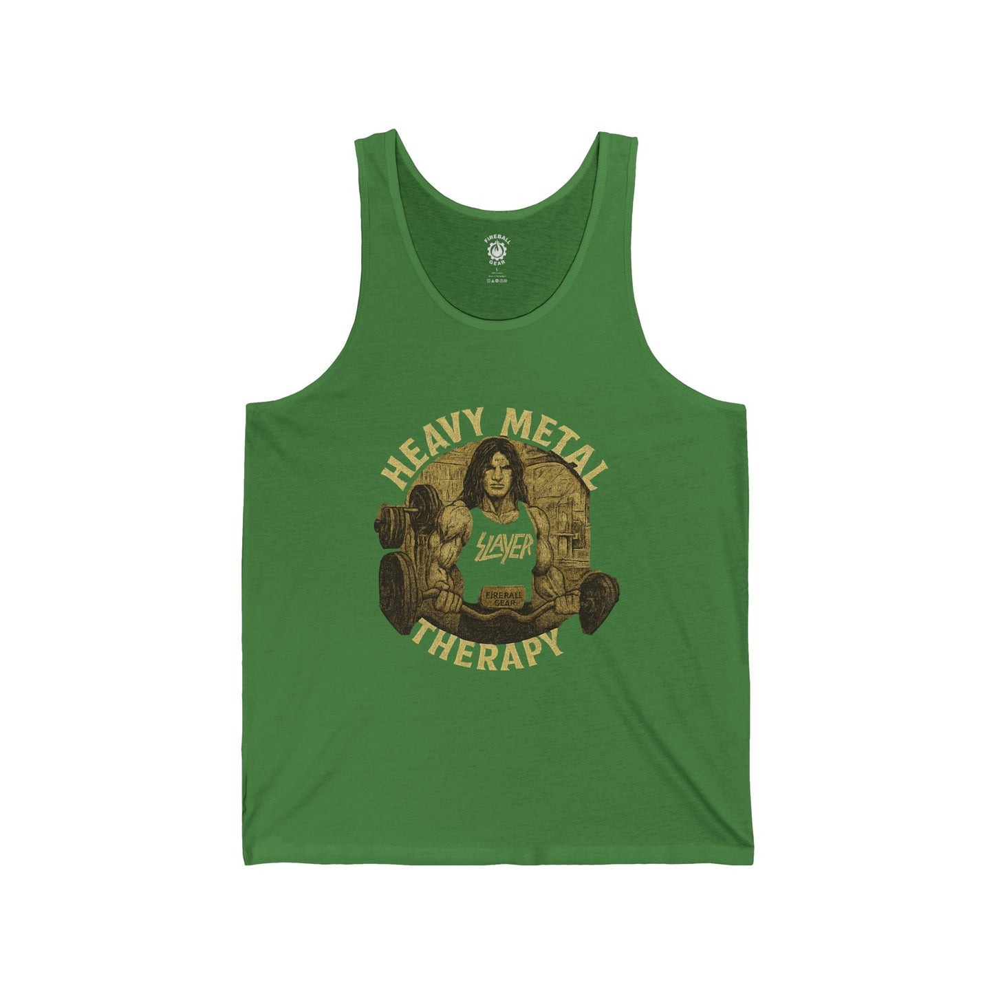 Heavy Metal Therapy - Unisex Jersey Tank Top