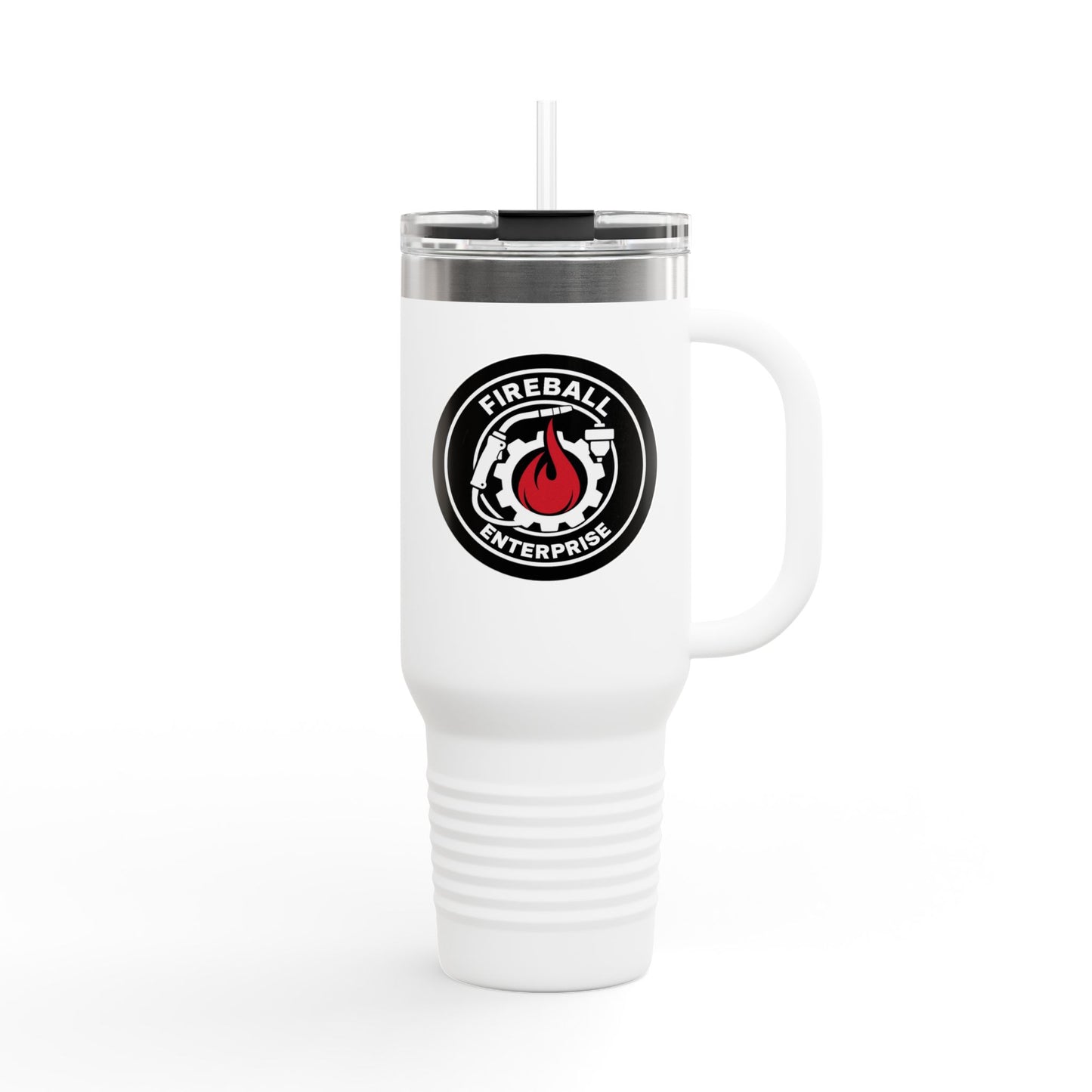 Fireball Enterprise Isolierter Reisebecher | 40oz