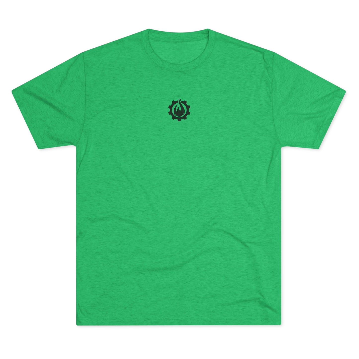 Fireball Gear - Flamme & Ausrüstung zentriert - Schwarz - Unisex Triblend T-Shirt