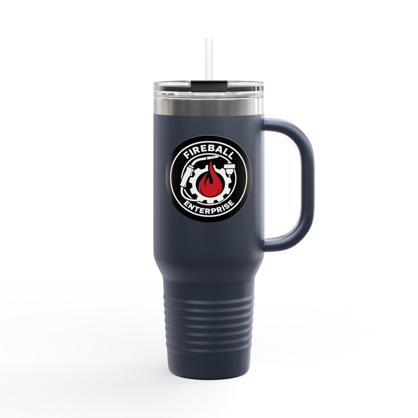 Fireball Enterprise Isolierter Reisebecher | 40oz