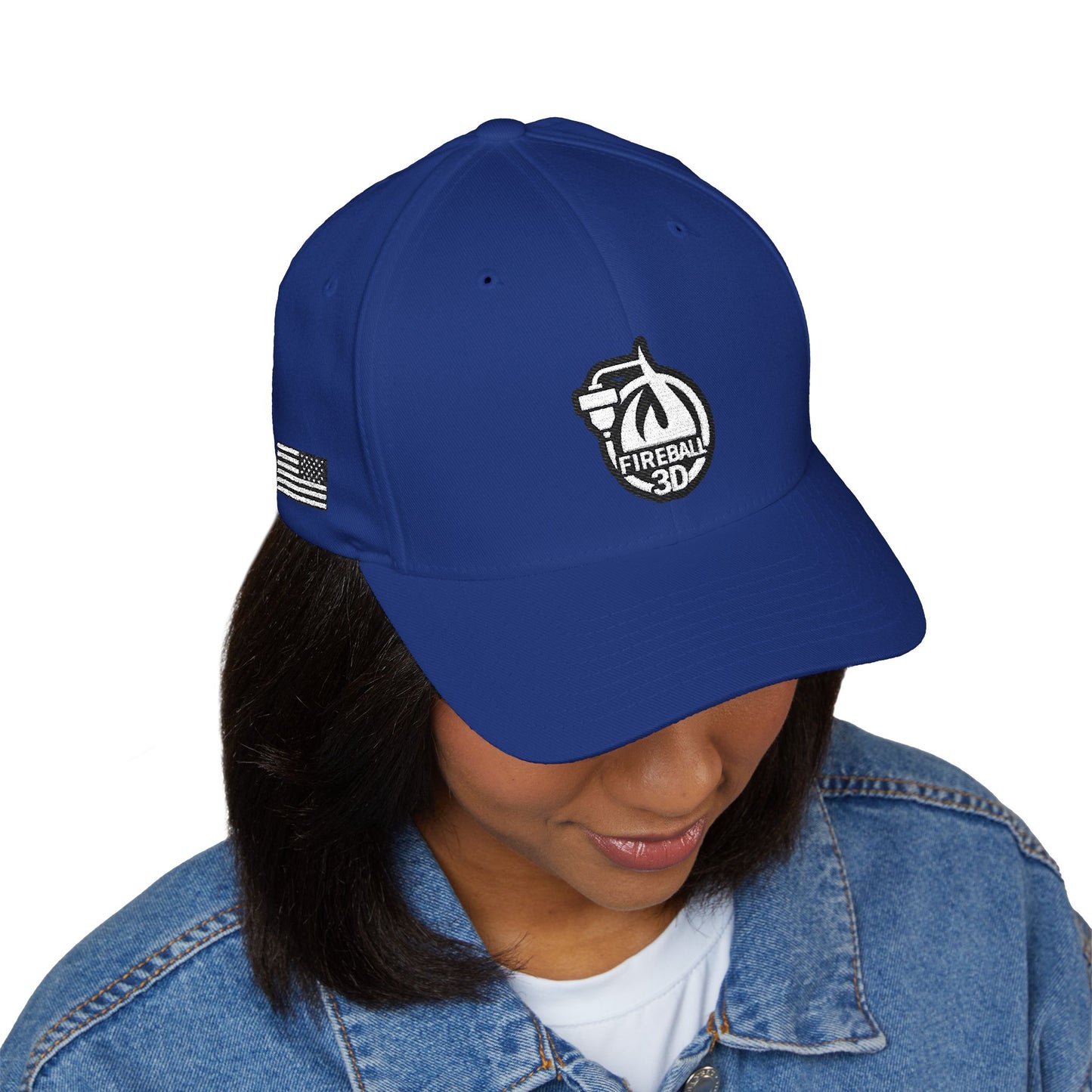 Fireball 3D v3.0 - Flexfit Embroidered Baseball Cap