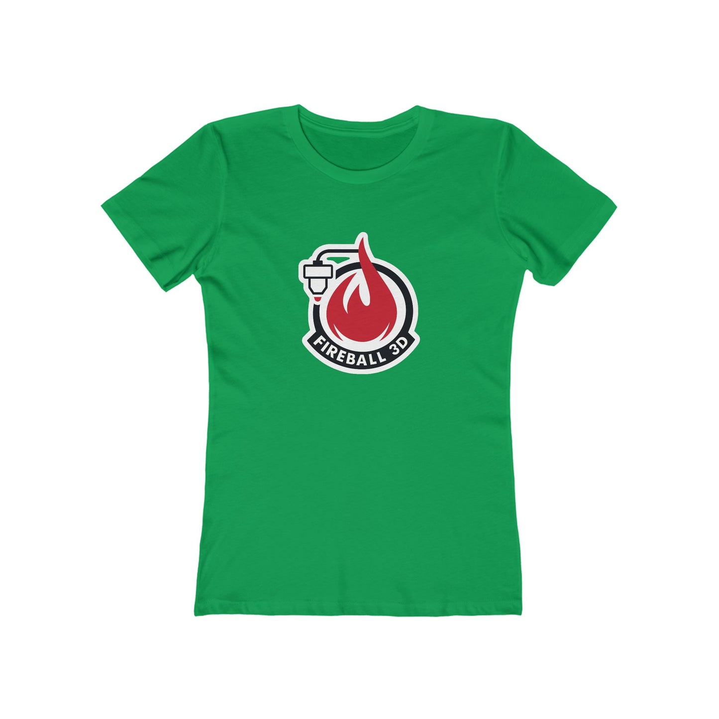 Fireball 3D Logo - Women's Slim Fit T-shirt