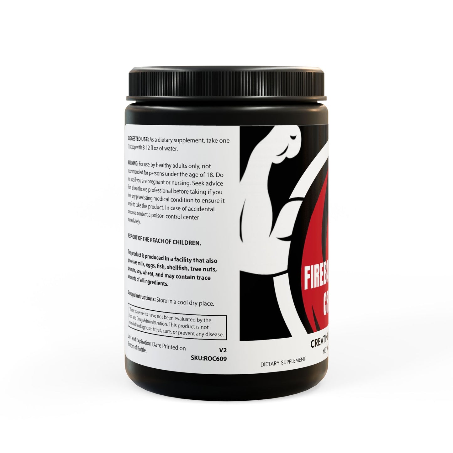 Suplemento de monohidrato de creatina (300 g, 10,58 oz)