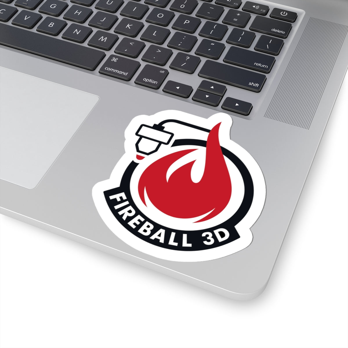 Fireball 3D v4.1 - Pegatina del logotipo