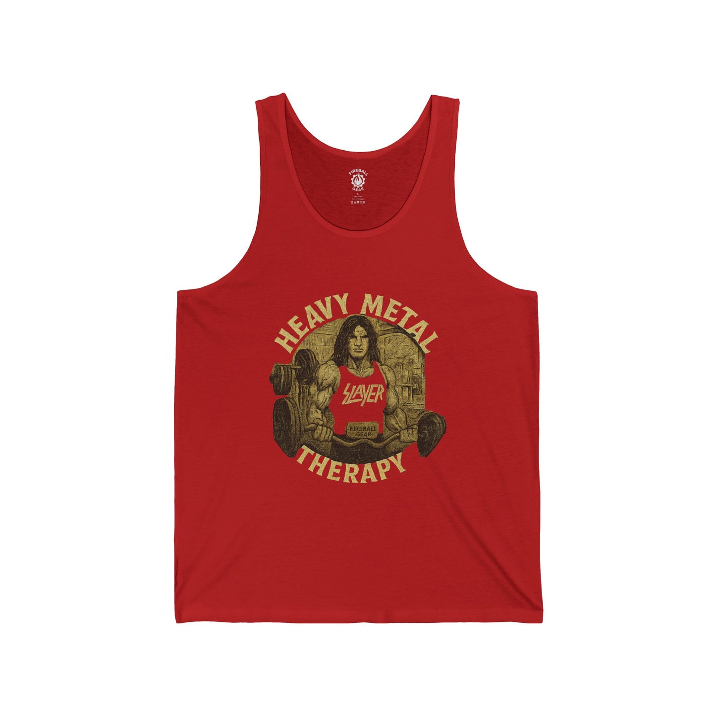 Heavy Metal Therapy - Unisex Jersey Tank Top