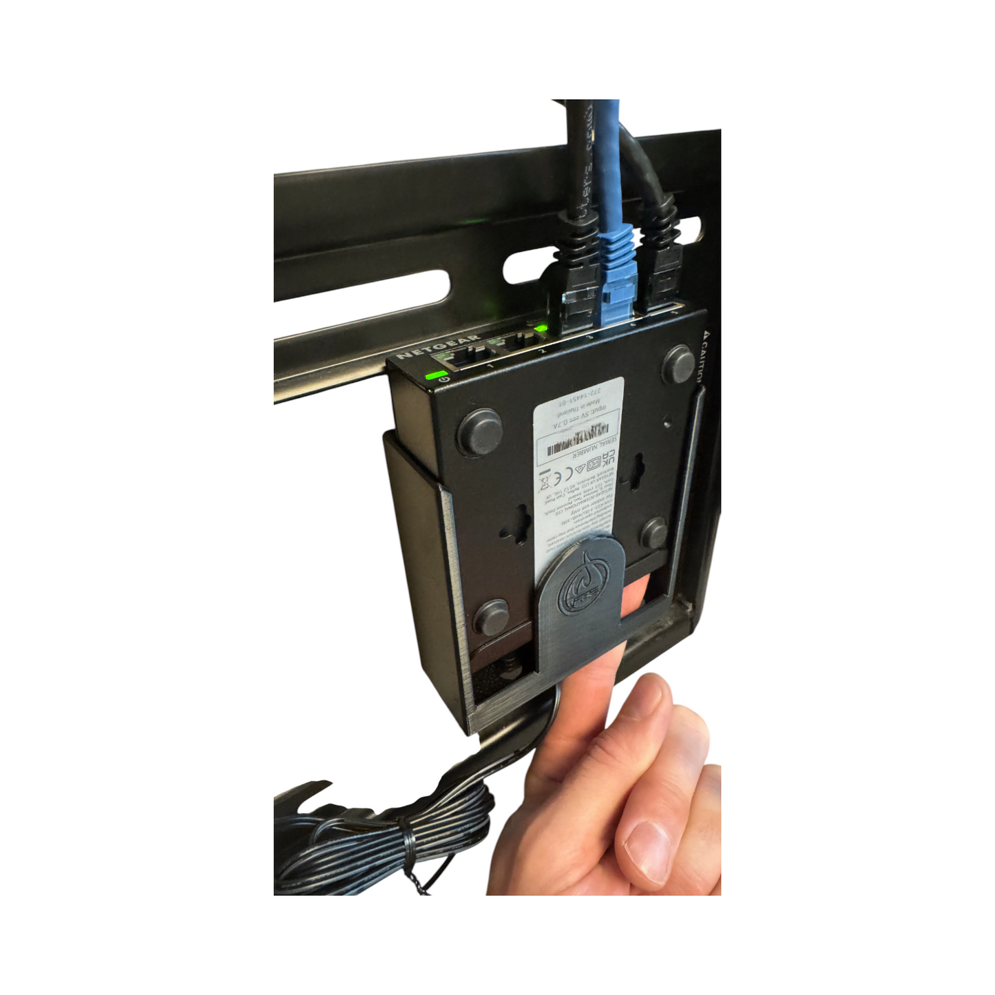 Soporte de pared para conmutador Netgear GS305