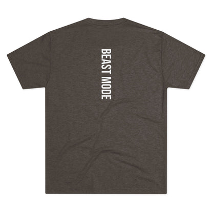 Beast Mode Series - Train at Top Speed - Fitness Triblend T-shirt
