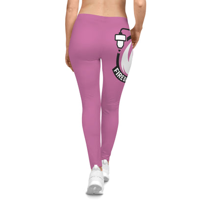 Fireball 3D - Leggings para mujer - Rosa