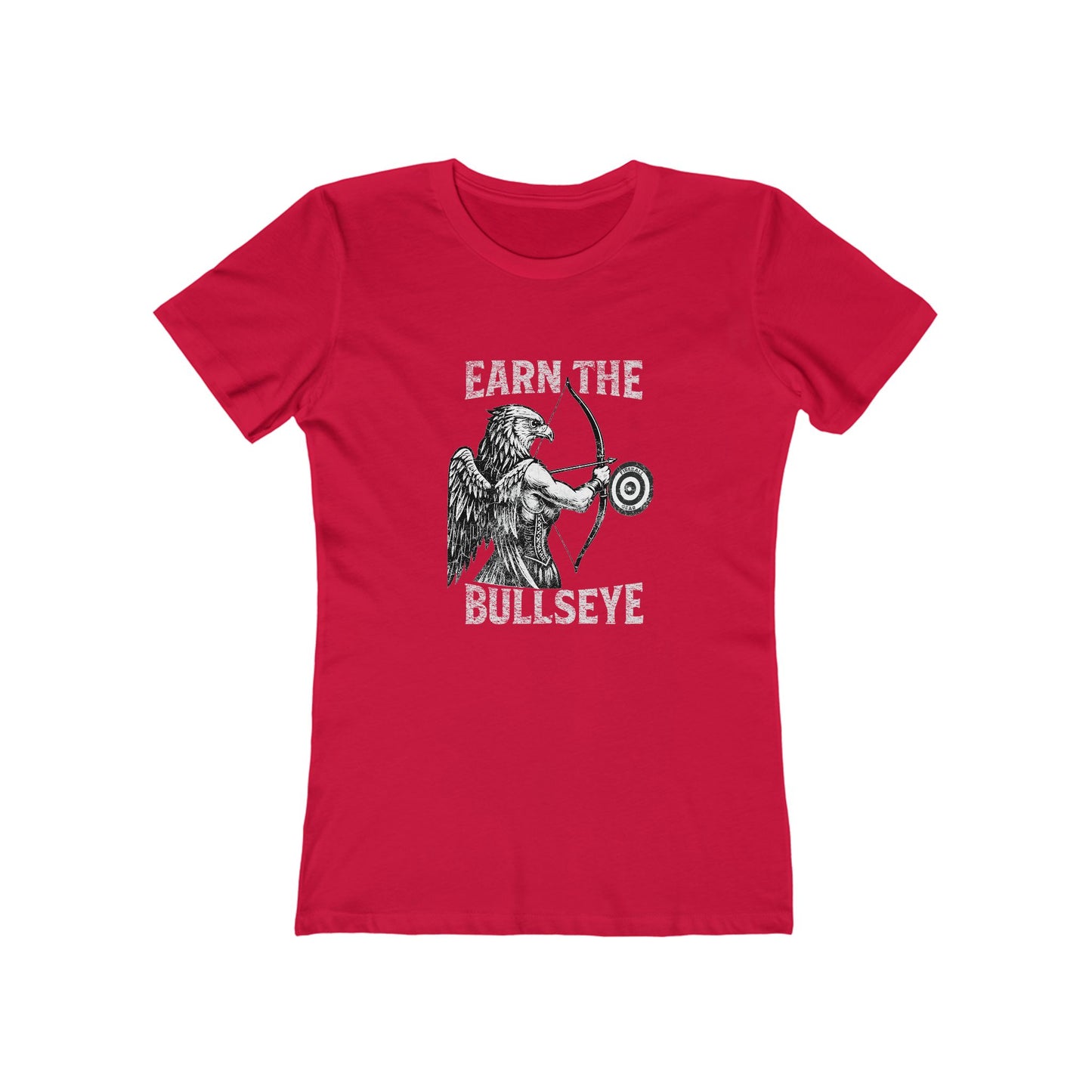 Beast Mode Series - Gana el tiro al blanco - Camiseta ajustada para mujer