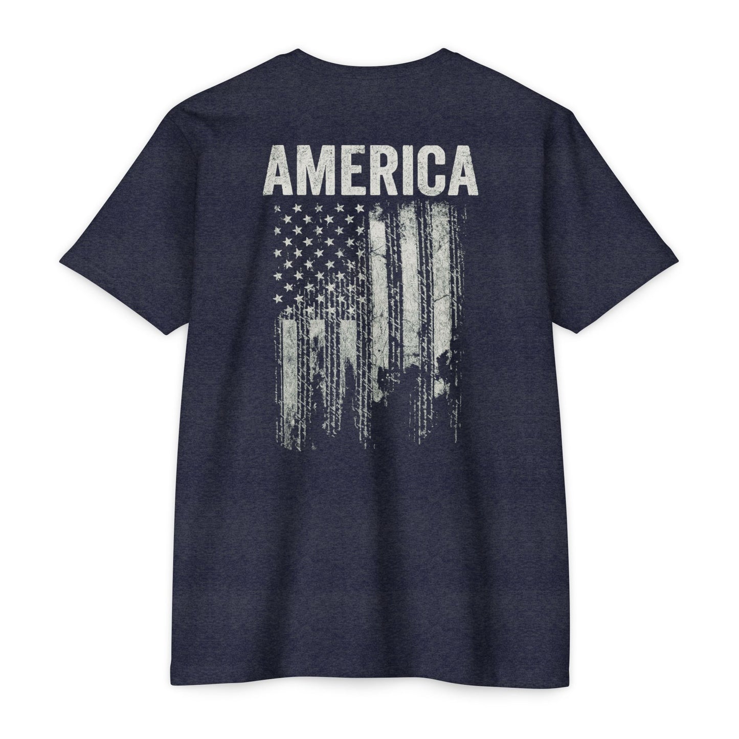 America Flag - CVC T-shirt