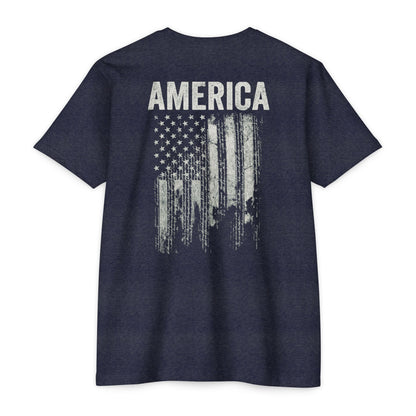 America Flag - CVC T-shirt