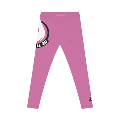 Fireball 3D - Women's Leggings - Pink