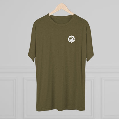 Fireball Gear - Flamme &amp; Ausrüstung - Weiß - Unisex Triblend T-Shirt