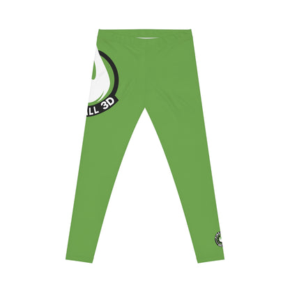 Fireball 3D - Leggings para mujer - Verde