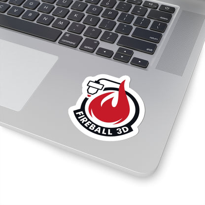 Fireball 3D v4.1 - Pegatina del logotipo
