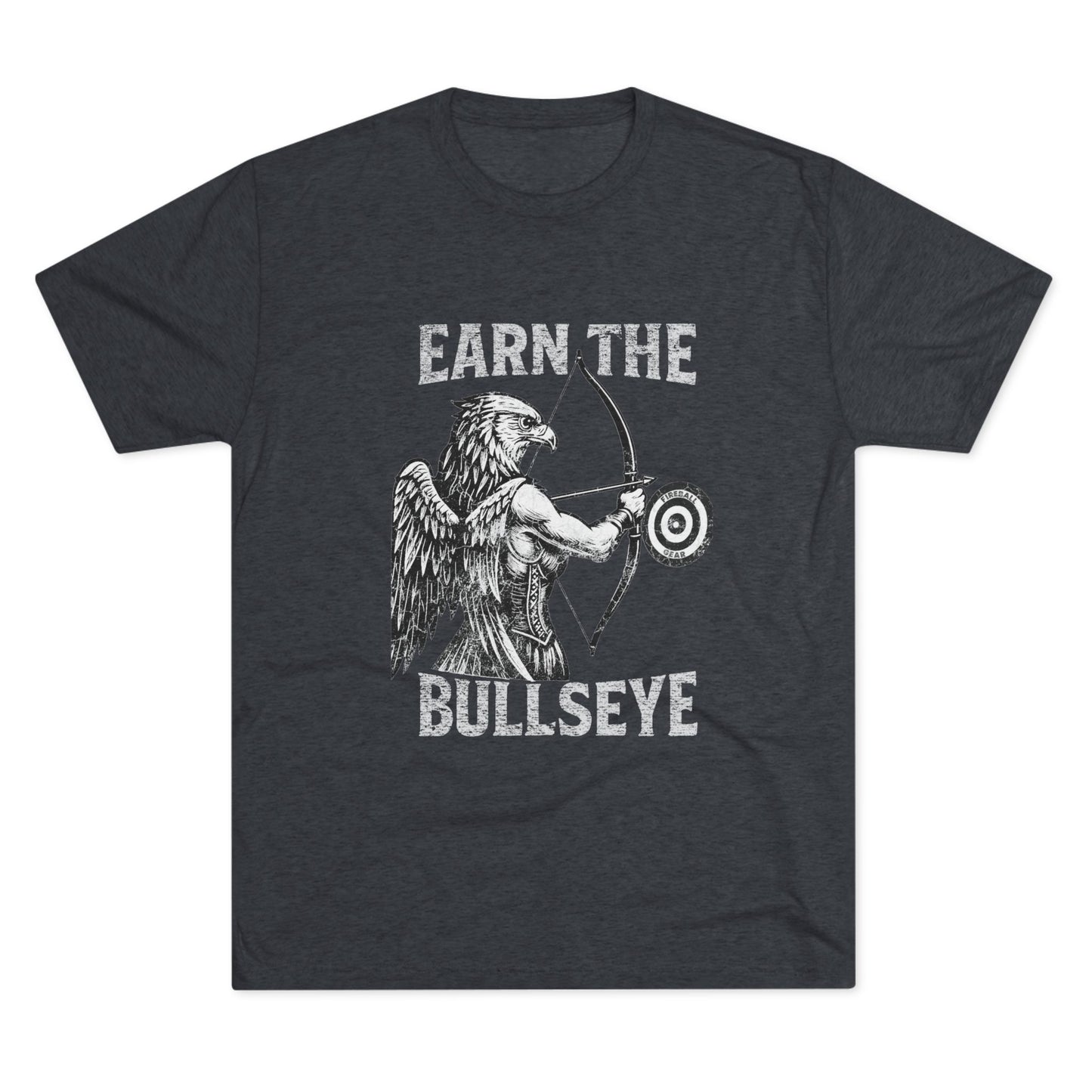 Serie Modo Bestia - Consigue el objetivo - Camiseta unisex de mezcla triple