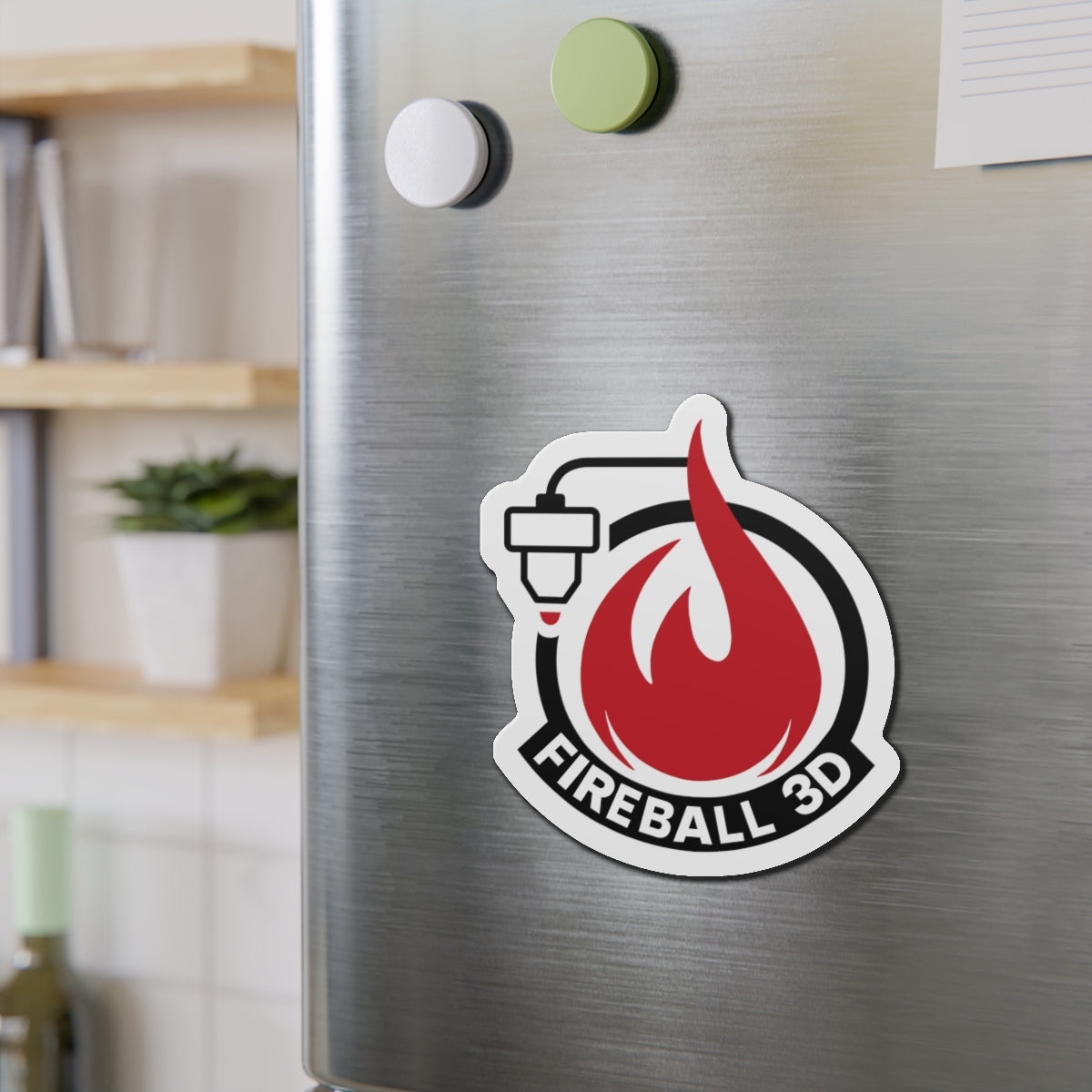 Fireball 3D v4.1 - Gestanzte Magnete