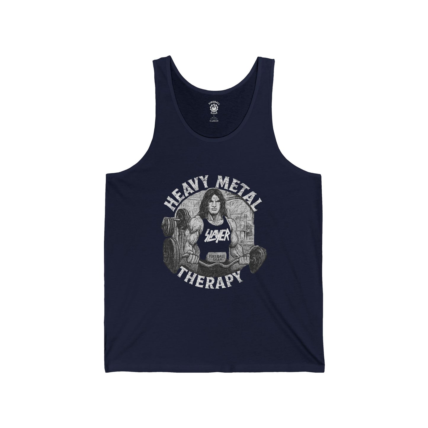 Heavy Metal Therapy - Jersey Tank Top