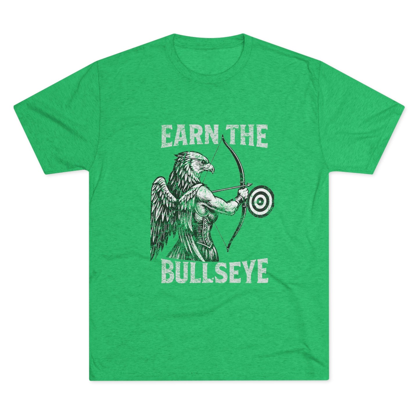 Beast Mode Series - Earn the Bullseye - Unisex Triblend T-shirt