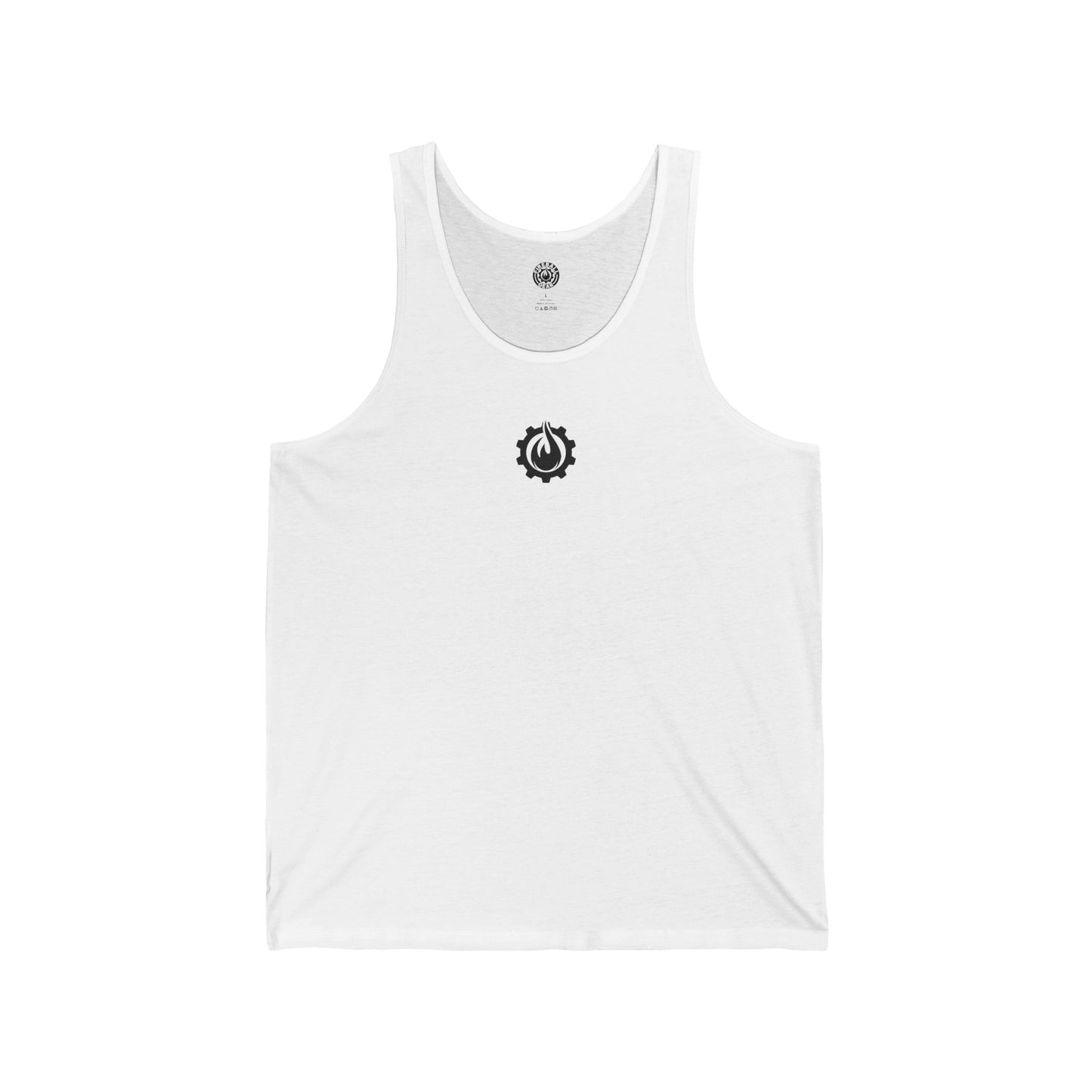 Fireball Gear – Flamme &amp; Ausrüstung – Schwarz – Unisex Jersey Tank Top