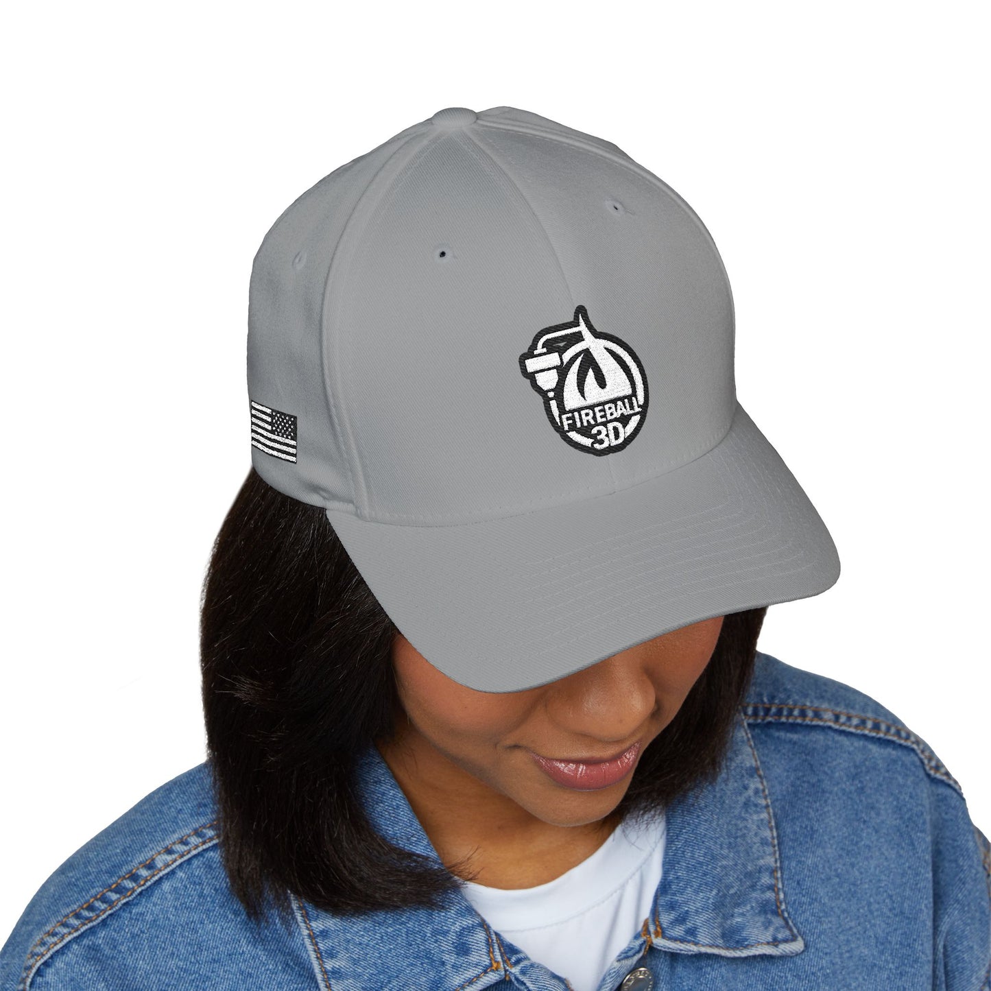 Fireball 3D v3.0 - Flexfit Embroidered Baseball Cap