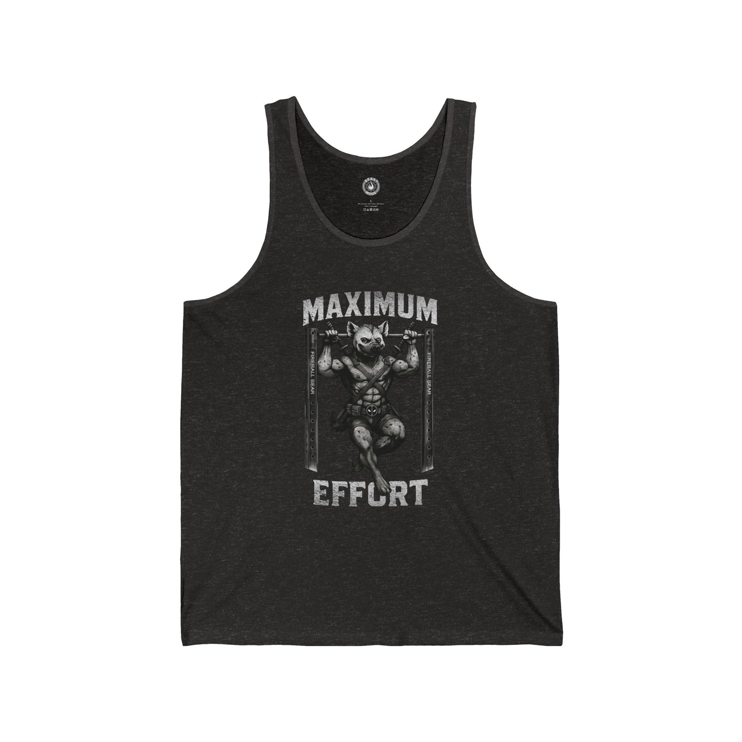 Beast Mode Series - Maximum Effort - Fitness Jersey Tank Top