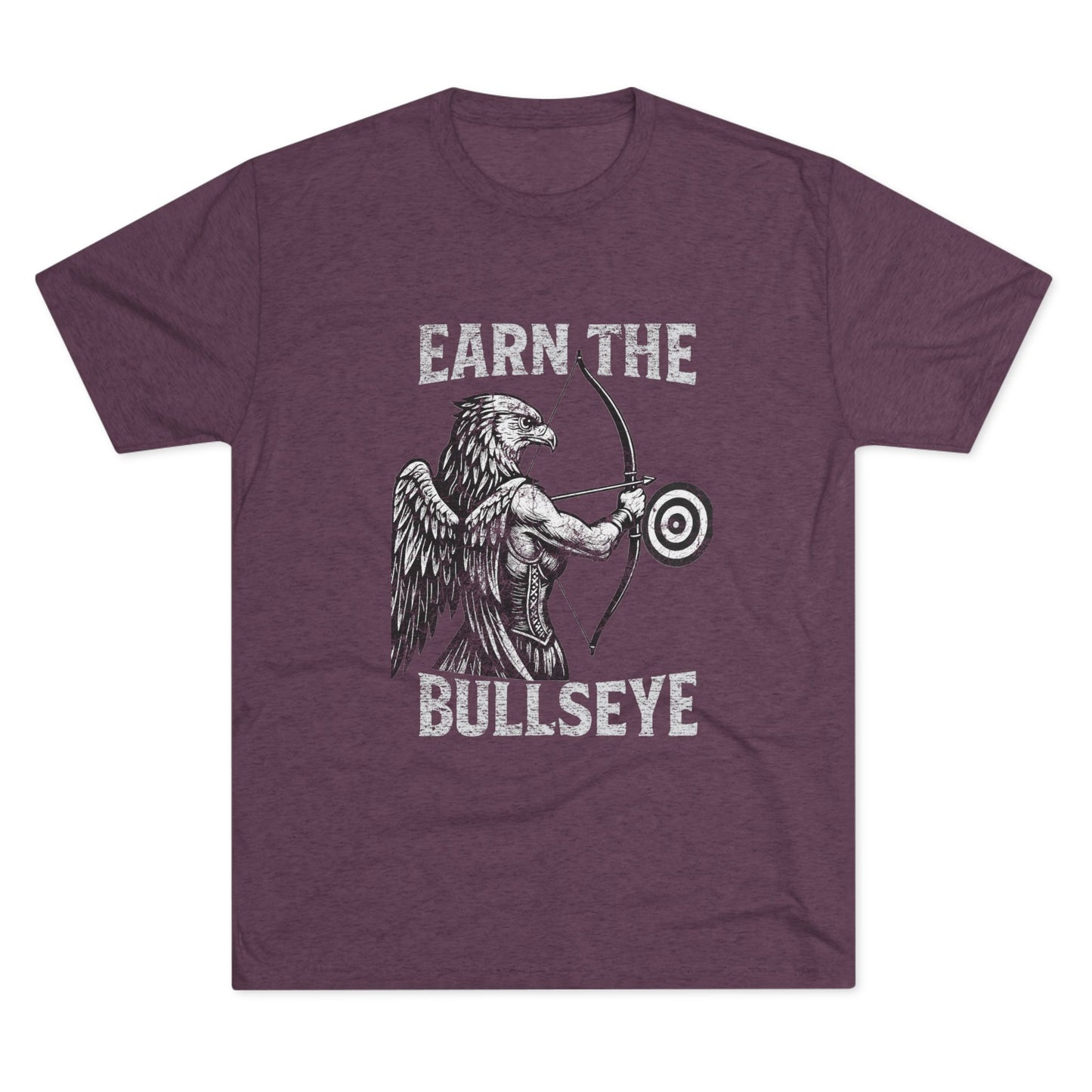 Beast Mode Series - Earn the Bullseye - Unisex Triblend T-shirt