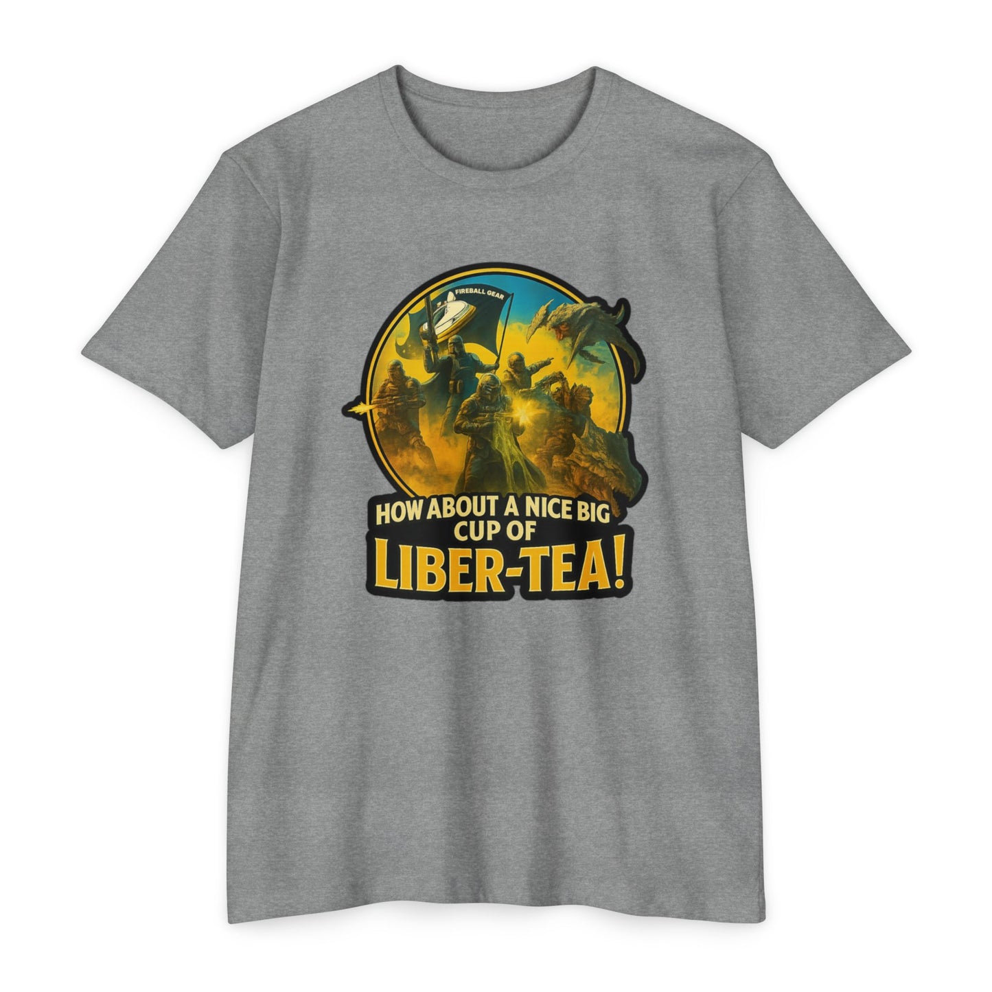 Hell Divers - ¡Disfruta de una buena taza de té LIBRA! - Camiseta unisex