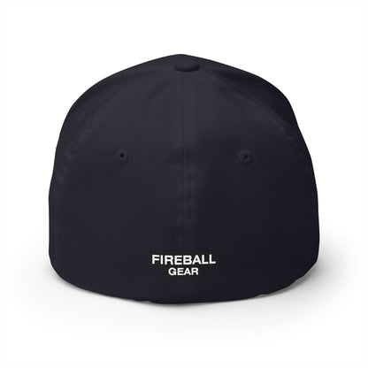 Gorra de béisbol bordada FlexFit Fireball 3D v4.1