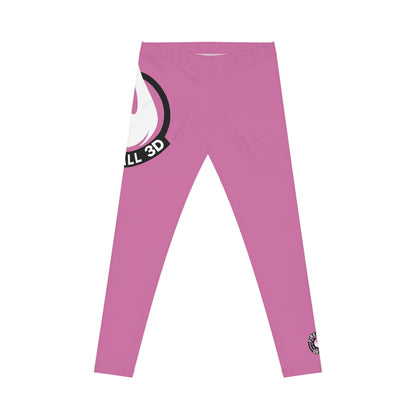 Fireball 3D - Leggings para mujer - Rosa