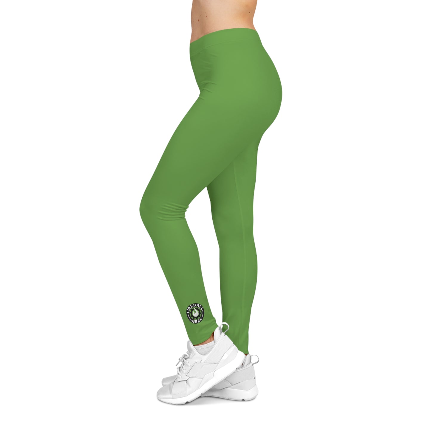 Fireball 3D - Leggings para mujer - Verde