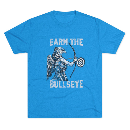 Beast Mode Series - Earn the Bullseye - Unisex Triblend T-shirt