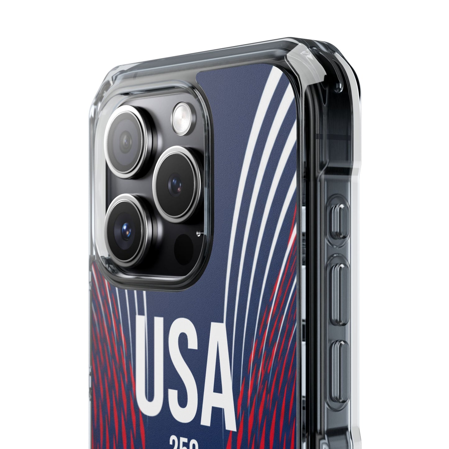 USA 250 Strong - Anniversary Edition - Magnetic Clear Impact iPhone Cases